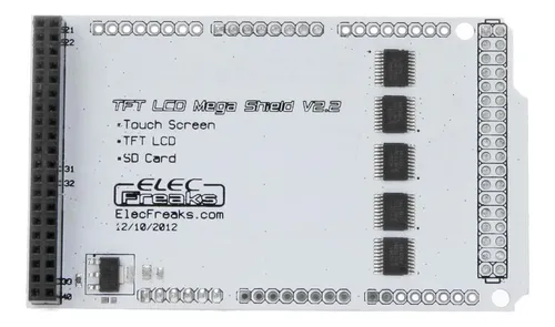 Placa Mega Shield Lcd Tft Touch Screen Adaptador V2.2 .ba