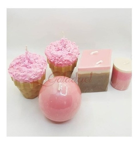 Velas Aromáticas Y Decorativas, Aromaterapia, Parafina.