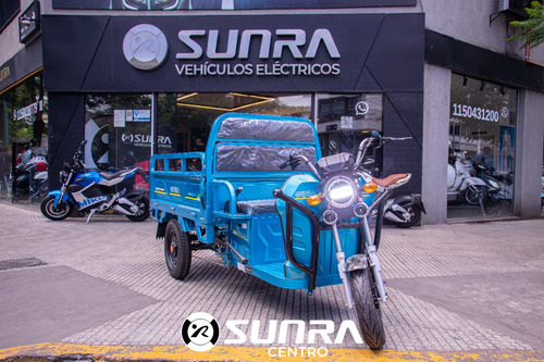 Tricargo Utilitario Electrico Sunra 500kg Carga + Casco / E