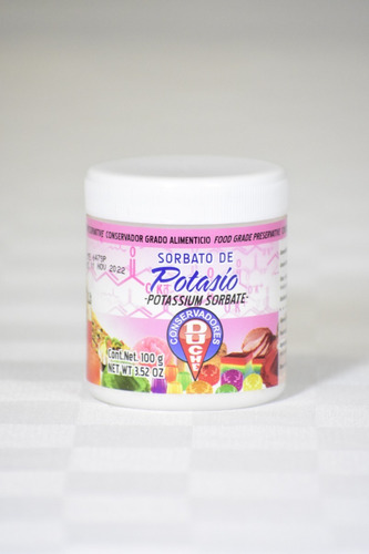 Imagen 1 de 2 de Sorbato De Potasio Duché 100gr