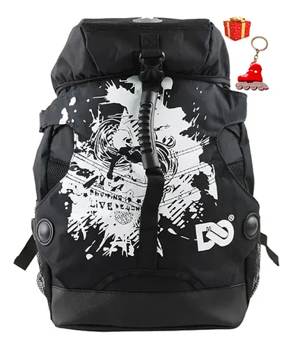 Mochila 20l Para Patines Con Funda Impermeable Oxelo Bp100