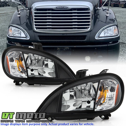 Par Faros Negro Interior Freightliner Columbia 120 2010 --