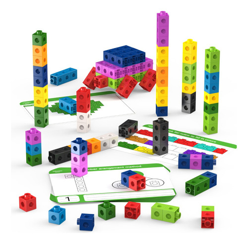 Numberblocks Mathlink Cubes 100 Piezas Numéricos Actividades