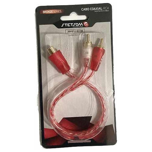 Cable Rca Y Stetsom 2m/1f
