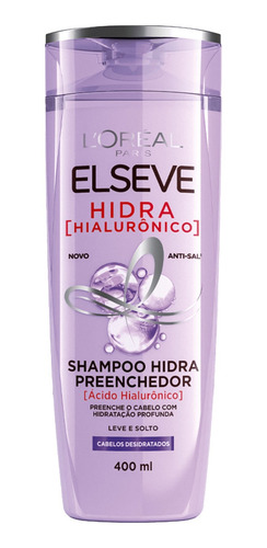 Elseve L'oréal Paris Hidra Hialurônico - Shampoo 400ml