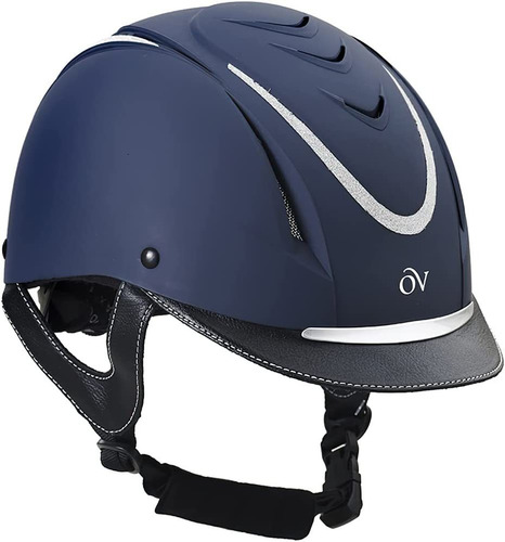 Ovation Z-6 Glitz Helmet Medium/large Navy/silver