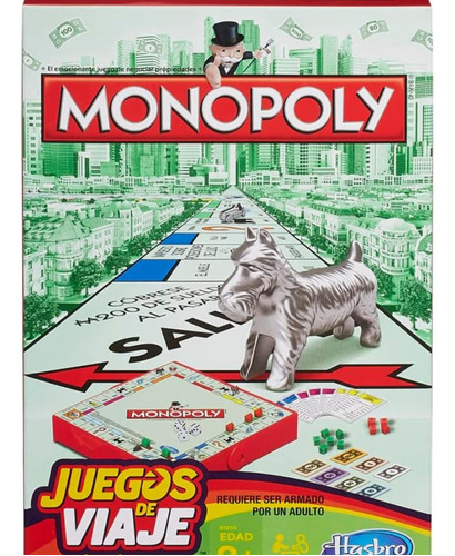 Monopoly Grab And Go Juego