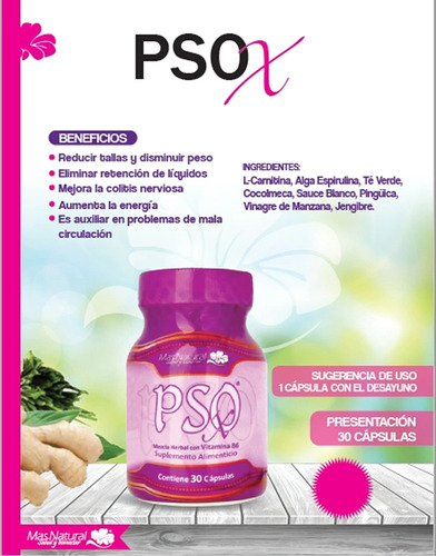 Pso X Baja De Peso