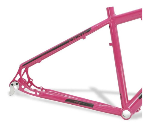 Imagem 3 de 4 de Quadro Show Rocker Aro 29 Rosa Bicicleta Mtb Alumínio Tam 15