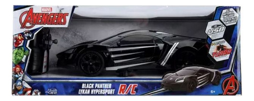Jada Toys Marvel Avengers Black Panther Lykan Hypersport R/c