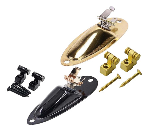 Carretes De Guitarra String Trees Loaded Jack Plate Para