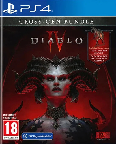 Diablo Iv Paquete Multigeneracion ( Ps4 - Fisico )