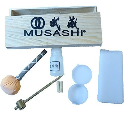 Kit De Limpieza Cuidado Musashi Samurai Japonés Katana Guerr