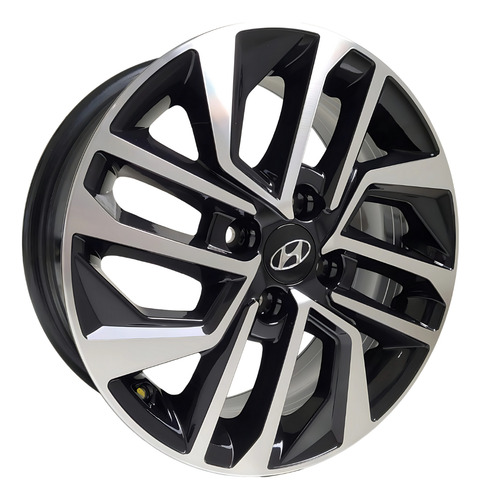 Roda Hb20 Hyundai Unique Rspec Aro 14 4x100 (par) + Bicos