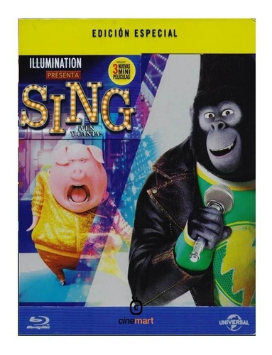 Sing Ven Y Canta Steelbook Pelicula Bluray