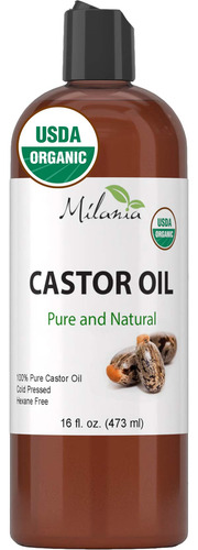 Serum Milania Aceite De Ricino Orgánico 100% Puro Prensado E