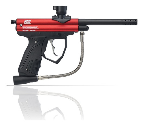 Marcador De Paintball Semiautomatico Mercury Rise Hail Rojo