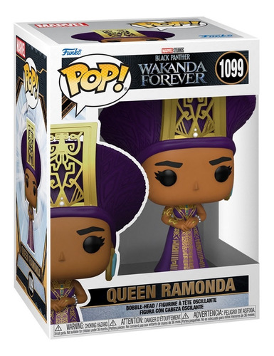 Funko Pop! Queen Ramonda Pantera Negra Wakanda Forever #1099