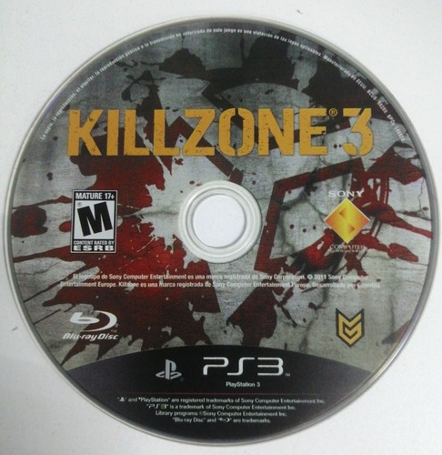 Killzone 3 | Sony Computer | Playstation Ps3 | Gamerooms (Usado)
