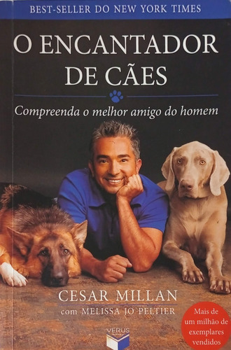 Livro O Encantador De Cães De Cesar Millan