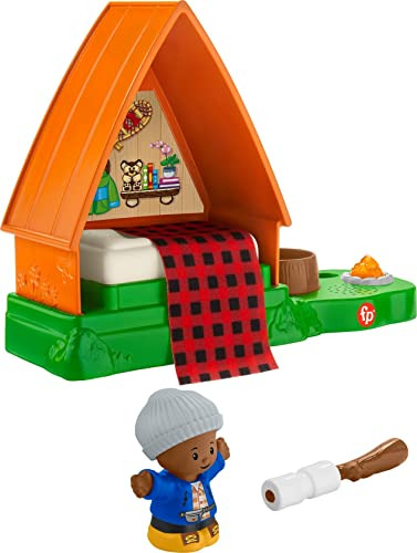 Set De Campamento Fisherprice Little People Cabin Para Niños