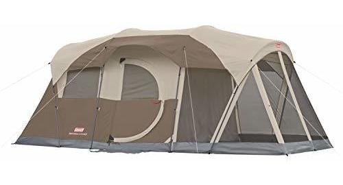 Coleman Weathermaster Carpa De 6 Personas Con Cine En Casa