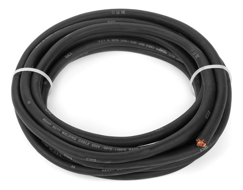 Cable De Soldadura Extra Flexible De  2, 600 Voltios, Color 