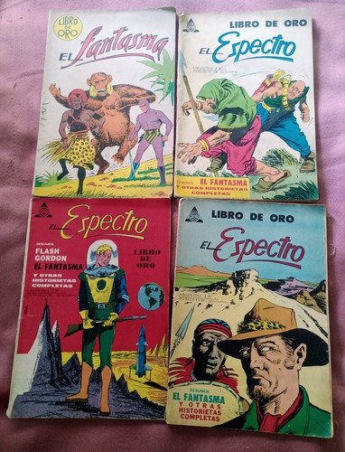 El Fantasma O El Espectro.4 Libros De Oro.años1966/1967y1968