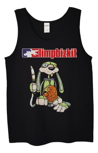 Polera Musculosa Limp Bizkit Bunny Rock Abominatron