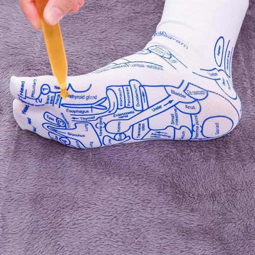 Calcetines De Masaje De Pies Con Herramienta De Masaje 1 Pcs