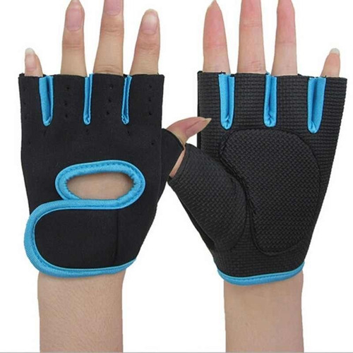 Imagen 3 de 3 de Guantes Mitones De Neopreno Gym Bike Reforzados | Delivery