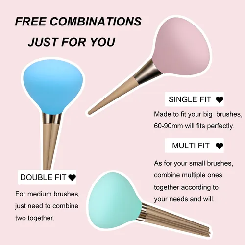 Fundas Para Brochas De Maquillaje, Estuche Organizador De Br