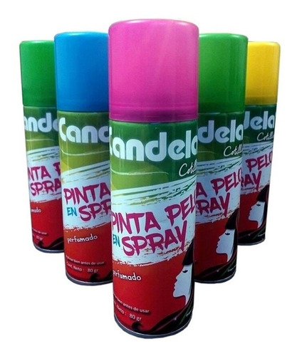 Pinta Pelo Candela 80 Gr Varios Colores - Luico