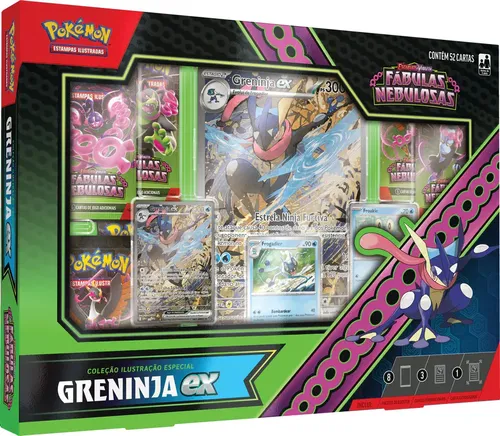 Juego de cartas coleccionables Pokémon Copag Greninja Card Ex X