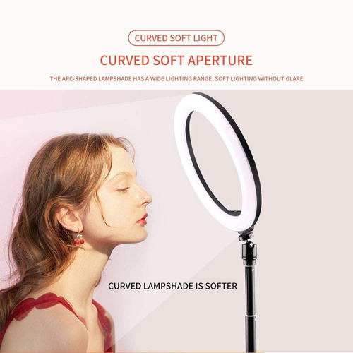 Selfie Ring Aro De Luz 25cm Para Maquillaje Youtube Fotos