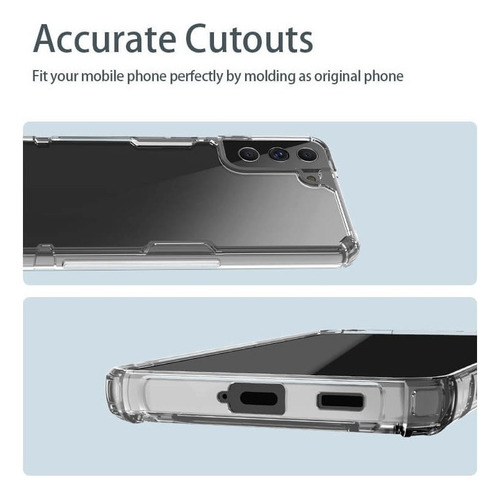 Case Nillkin Nature Pro Para Galaxy S22 Normal 2022 Clear