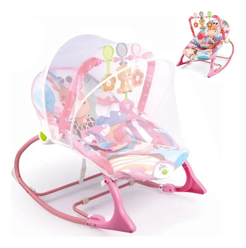 Silla Mecedora Vibradora Musical Y Anti Reflujo 3 En 1 Ibaby