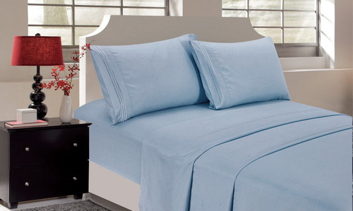 Colección 4 Piezas Duvet Cover Set Premium Ultra Suave King 