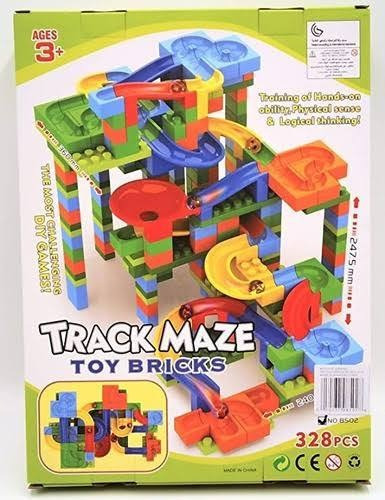 Juego Circuito Canicas Construcción De Pista 328 Pcs Toys