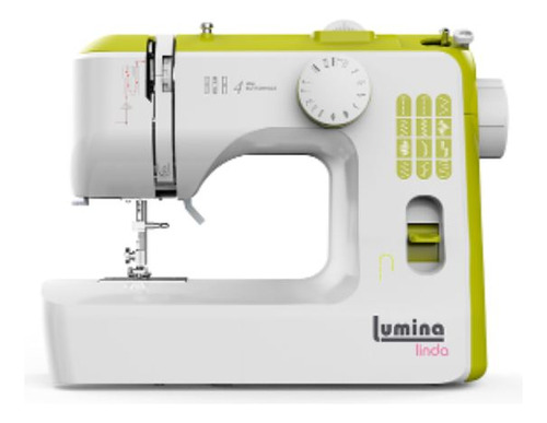 Maquina De Coser Lumina Modelo Linda Verde Azul Rosa