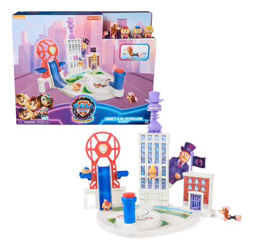 Set Torre Cuartel Paw Patrol Liberty + Junior Patroller +3