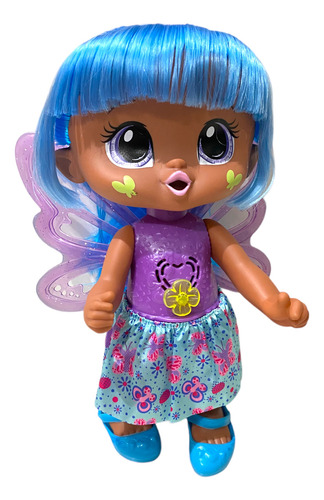 Boneca Baby Love Fada Gigi Glimmer Com Som E Acessórios