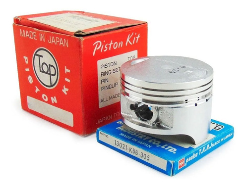 Kit Piston Perno Y Aros Honda Xl 200 Brasil Top