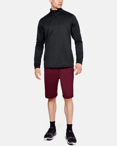 Imagen 5 de 7 de Buzo Medio Cierre Under Armour Fleece Hombre Training