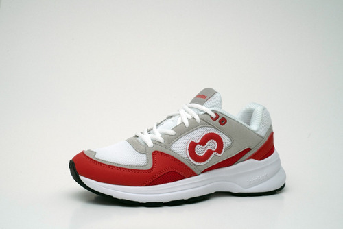 Zapatilla Urbana Lifestyle 620 Fuse 01 Blanco Rojo John Foos