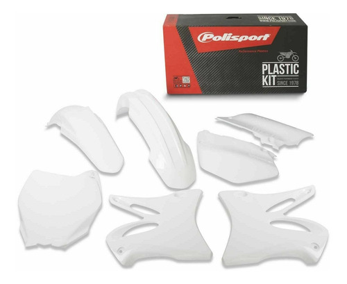 Kit Plasticos Yamaha Yz125 Yz250f 2006-14 Blanco