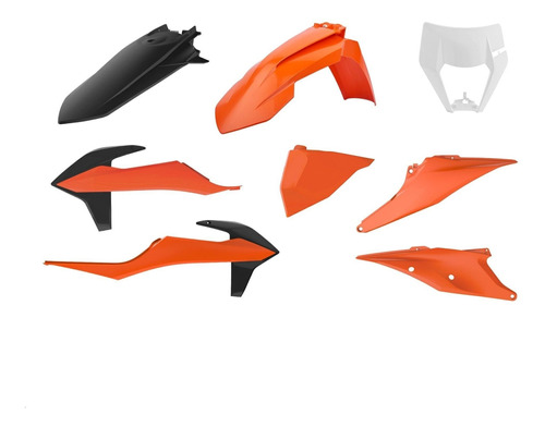 Kit Plasticos Ktm Sx Sxf 2019 - 2020 Color Original