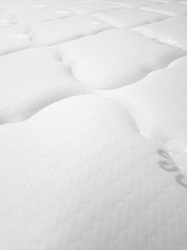 Colchón de espuma Romance Relax Pedic Esencial + base Acacia Individual