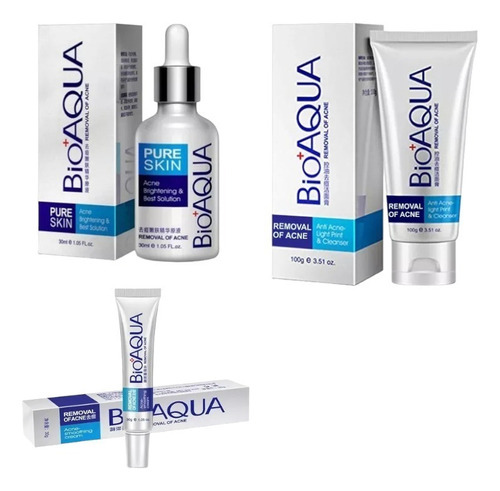 Kit Anti Acne Bioaqua - G A $40 - g a $44