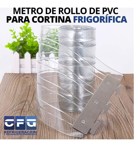 Cortina Pvc Transparente Para Cámaras Frigoríficas!a Medida!